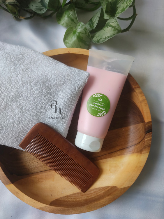 ماسک موی کراتینه داخل حمام